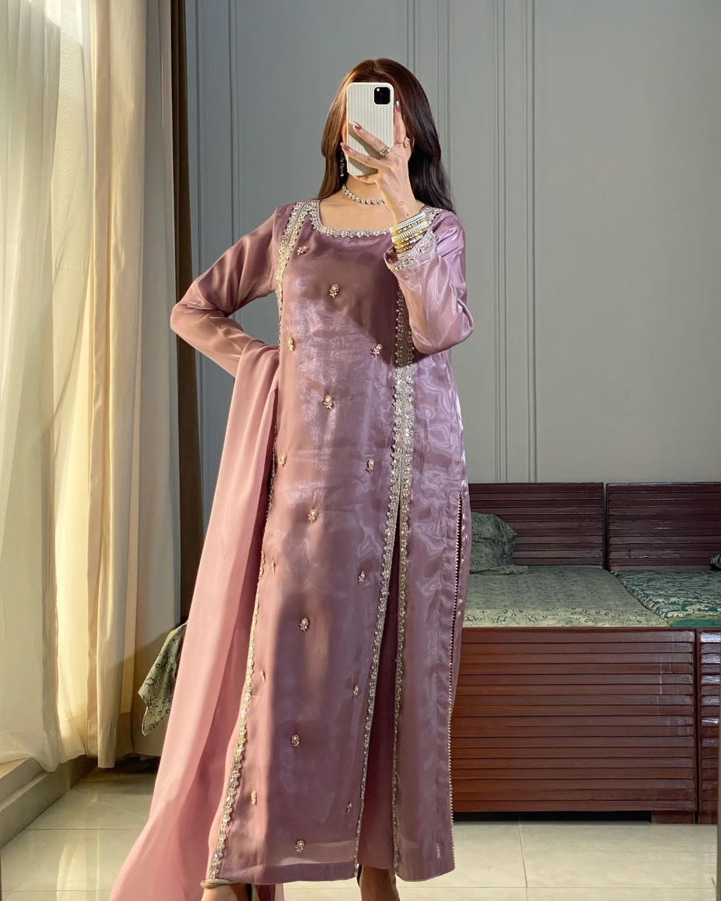 Dusky Pearl Suit Set