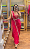 Drape Saree Set