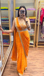 Drape Saree Set