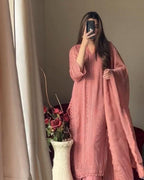 Chinon Embroidered Palazzo Set