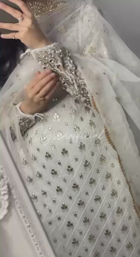 White Mirror Palazzo Set